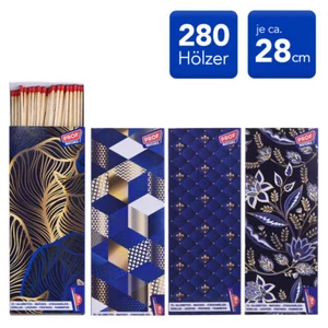 4 x 70er Schachtel XXL Streichholz (280 Stk) 28cm lang Zündhölzer Streichhölzer - Bild 1 von 4