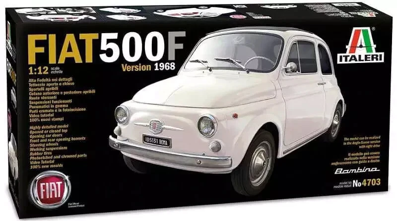 1/12 Fiat 500F Versione 1968 Auto - Immagine 1 di 1