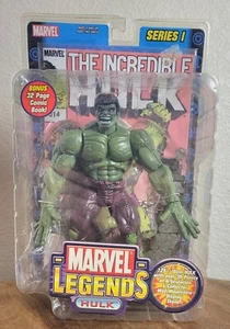 Marvel Legends Series 1 Hulk 6" Action Figure Toy Biz 2002 Vintage NIB - Picture 1 of 5