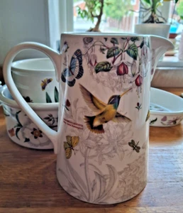Portmeirion Botanic Garden Hummingbird Large Pitcher / Jug 20cm - Picture 1 of 5