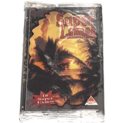 Super Lamas - 18 Super Exitos (Cassette Tape 1995) NUEVO SELLADO NEW SEALED - Imagem 1 de 4