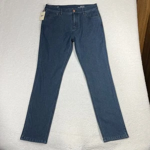Mugsy Jeans Herren Arctics Fleece gefüttert Neu mit Etikett mittlere Waschung 36x34 (Passform 35x33) FLX6NPSB - Bild 1 von 11