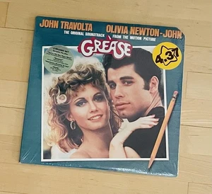 Vintage 1978 SEALED John Travolta Olivia Newton John GREASE Lp Vinyl - Picture 1 of 2