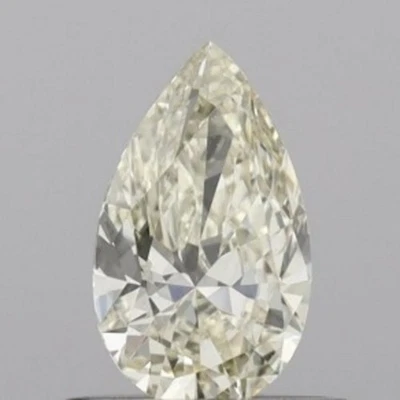 0.50 Ct IGI CERTIFIED Natural Diamond O-P/VS Grade Loose Brilliant Pear 4 mm - Image 1 of 4