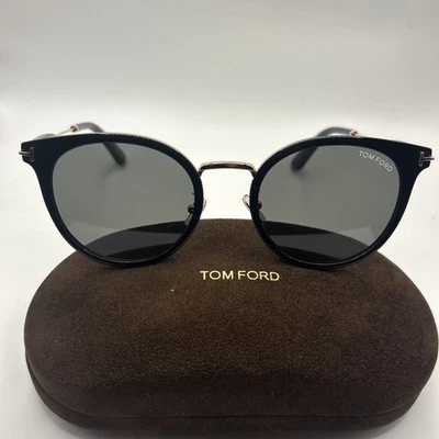 Tom Ford FT1244-K 01A Smoke/Shiny Black 54mm Women's Sunglasses