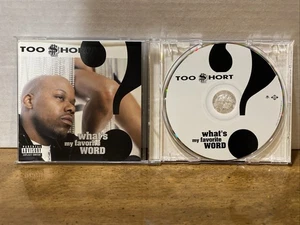 TOO $HORT: WHAT'S MY FAVORITE WORD CD! [PA] W/TWISTA-BIG GIPP-LIL JON! NEAR MINT - Picture 1 of 17