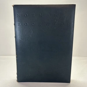 Norman Rockwell Leatherbound 1970 SIGNED Limited Edition Mild Odor - Imagen 1 de 18