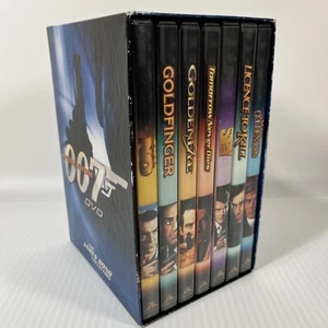 007 James Bond Sammlung DVD Box Set 7 Filme - Bild 1 von 21
