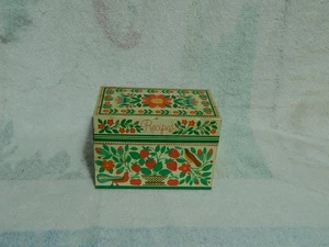 Hallmark (USA) Retro Metal Rectangle ~ Recipe Box w/ Conimar Inserts ~ 1980 - Bild 1 von 20