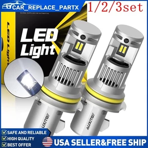 2/4X HB5 9007 LED Headlight bulb Kit 1000W 10000LM Hi/Lo Beam Super Bright White - Picture 1 of 20