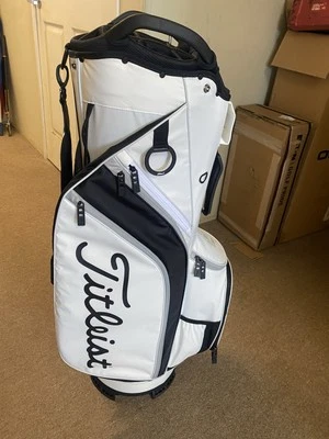 New Titleist Cart 14 Way / White/ Black - Image 1 of 4