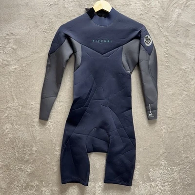 Rip Curl E5 Dawn Patrol 2MM Long Sleeve Zip Body Wet Suit Mens Small Blue NEW** - Image 1 of 4