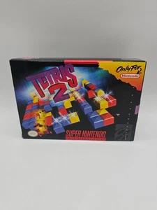 Tetris 2 CIB (Super Nintendo Entertainment System, 1994) SNES Tested - Picture 1 of 12
