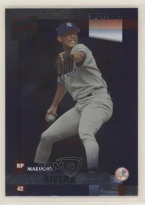2002 Donruss Best of Fan Club Spotlight /100 Mariano Rivera #16 HOF - Image 1 of 2