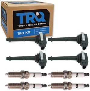 TRQ Ignition Kit Coil Spark Plugs for 2007-2009 Nissan Sentra TKA01346 - Bild 1 von 1