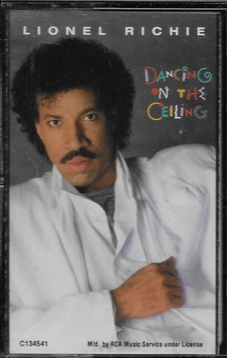 Lionel Richie Dancing on the Ceiling Cassette Tape 1986 Motown Records NM - Image 1 of 4