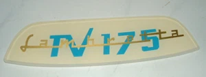 LAMBRETTA SERIES 3  TV175 Rear frame badge New - Picture 1 of 1