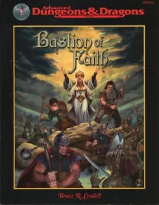 BASTIONE DELLA FEDE ECC! Modulo vintage Dungeons Dragons libro completo sacerdoti TSR - Foto 1 di 3