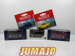 TRI83 : 5 X 3 inches NOREV 1/64 Peugeot 3008, 5008, Twingo, mégane - Imagen 1 de 4