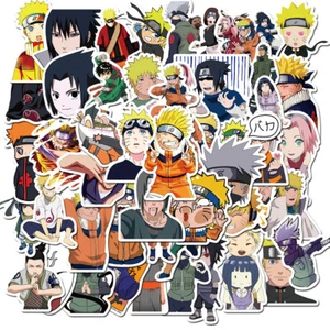50 PIEZAS Pegatinas Anime Naruto Itachi Uchiha Sasuke Equipaje Monopatín Laptop Hágalo Usted Mismo - Imagen 1 de 7
