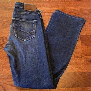 Big Star Hazel Women's Sz 26L Mid Rise Boot Stretch Distressed Denim Blue Jeans - Picture 1 of 12