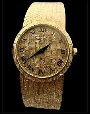 Reloj Vintage Damas BUECHE GIROD 23mm Oro Amarillo 18K 750 60 gr Mecánico 6" Foto 1 de 4
