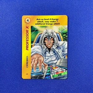 OVERPOWER Cerebro Professor X 1995 Promo Trading Card TCG Marvel Comics X-Men - Picture 1 of 2
