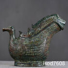 8.4" China Ancient Western Zhou Dynasty Exquisite Carving Bronze Pot
