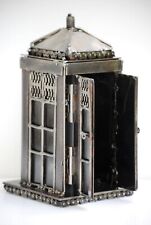 Tardis Box Doctor Who Scrap Metal Sculpture, Wow gift for mom, Cool gift for dad