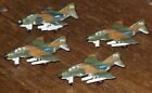 Galoob Micro Machines Jet Fighter Aircraft II F4 Phantom Camo Collection Lot