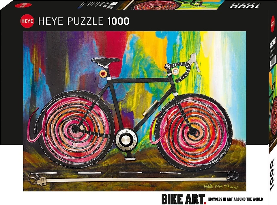 Heye Bike Art Momentum 1000 Piece Puzzle - Image 1 of 1