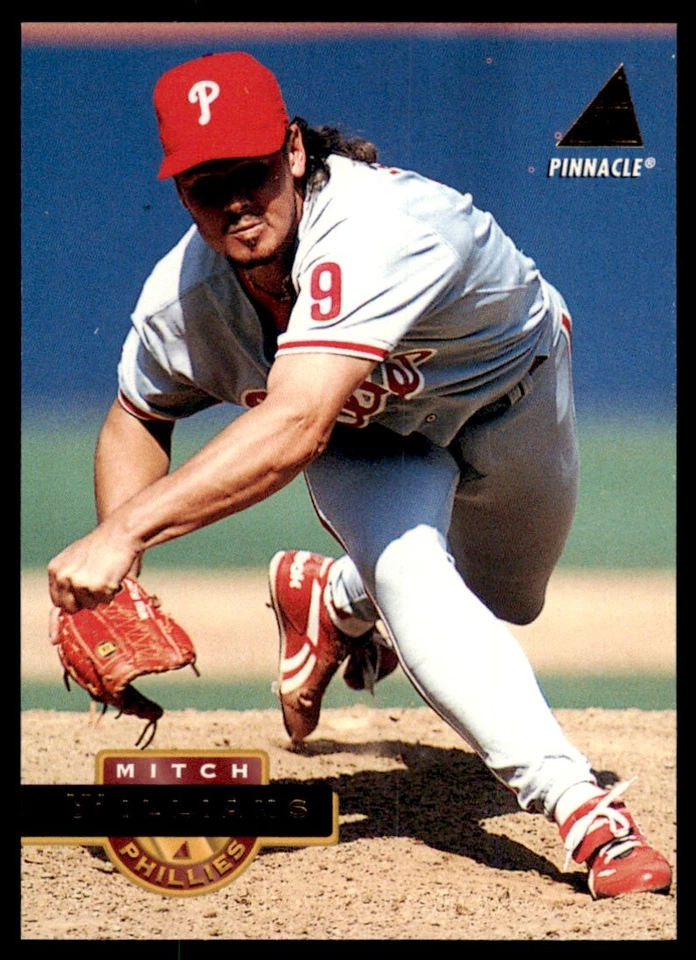 1994 PINNACLE MITCH WILLIAMS PHILADELPHIA PHILLIES #218 - Image 1 of 2