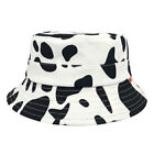  Baby Hat Cap Fluffy Cow Bucket Summer Play Print Men and Women Fisherman's