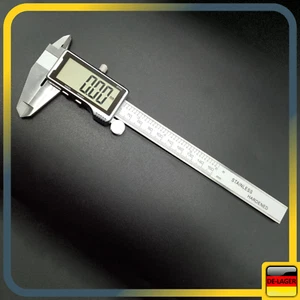 Digitaler Messschieber Schieblehre Messlehre 0-150 mm Messen GROßES LCD Display - Bild 1 von 7