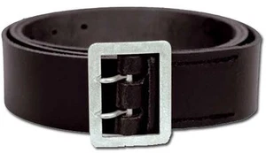 Polizei Leder Koppel 2-Dorn, Gürtel, Ledergürtel -NEU- - Bild 1 von 1