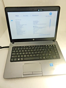 HP ProBook 440 G1 ** CORE i3-4000M @ 2.4GHz / 8GB RAM / No HDD - * Boots to BioS - Picture 1 of 9