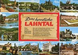 Cartolina d'epoca - La splendida valle della Lahn - Foto 1 di 1