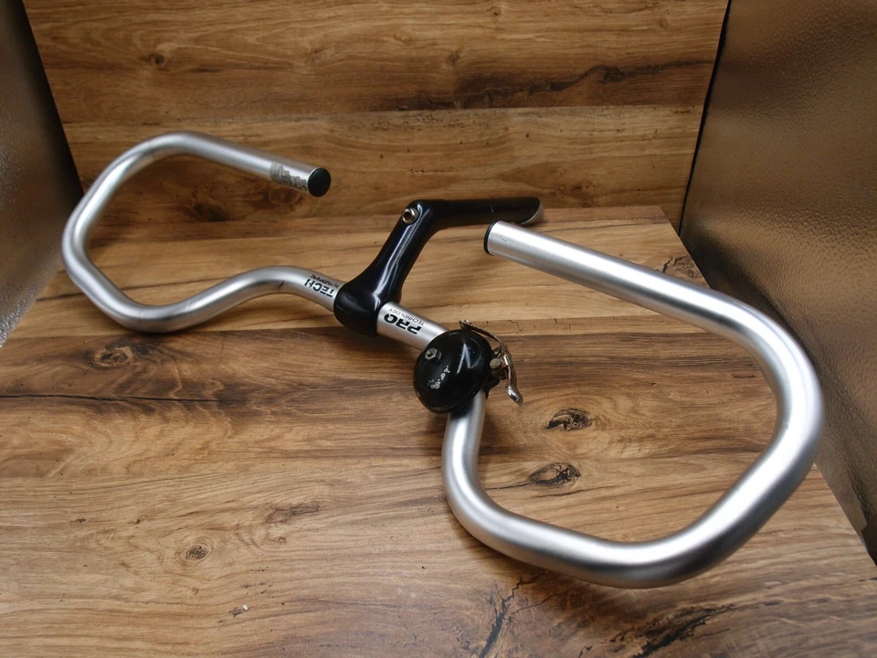 multiposition handlebar PROTEC by Humpert + quill stem NITTO 22.2 mm - Image 1 of 4
