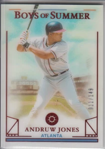 2024 Panini Boys of Summer - Red #92 Andruw Jones /149 - Picture 1 of 1