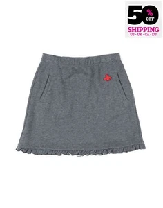 RRP €240 GUCCI Kids Sweat Skirt 5Y Melange Ruffle Bee Patch Made in Italy - Bild 1 von 4