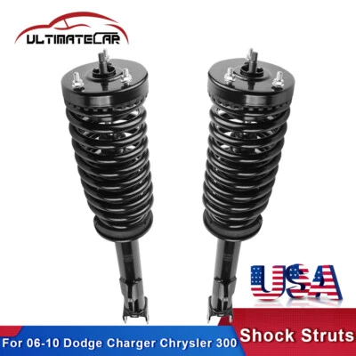 Set 2 Front Complete Shock Struts Assembly For Dodge Charger Chrysler 300 3.5L Foto 1 de 4