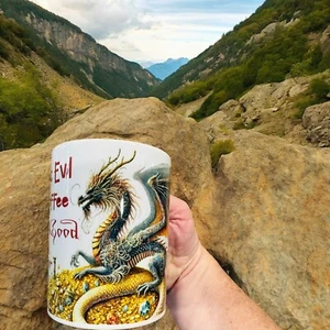 Role Players - Dungeon Master - Coffee Mug - Alignment Coffee Mug - Picture 1 of 4