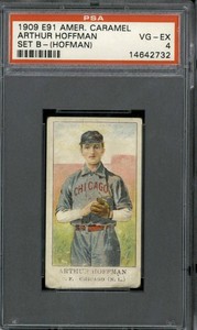 1909 E91-B American Caramel Artie Hoffman