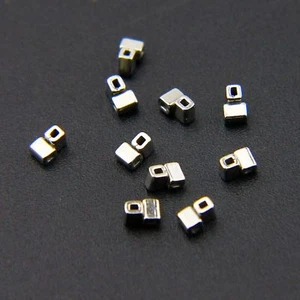 10 piezas tubos cruzados prensables accesorios de ortodoncia dental acero inoxidable - Imagen 1 de 7