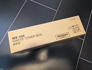 Contenedor de tóner residual Konica Minolta WX-104 A7XW-WY2 - ORIGINAL - SIN USAR - Imagen 1 de 3