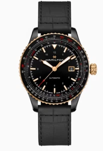 Hamilton Khaki Aviation Converter Auto Black Dial Round Men's watch H76635730 - Picture 1 of 3