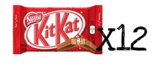 Kit Kat Chocolate Bars from Canada, 12x45g bars per order exp05/2026 - Picture 1 of 4