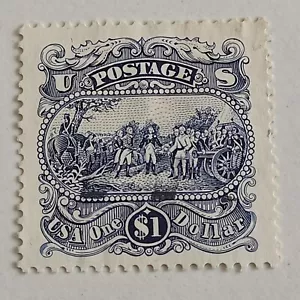 Timbre neuf États Unis d'Amérique 1 dollar Guerre Civile - Foto 1 di 6