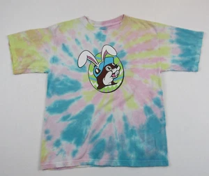 Buc-ee's Easter Tee Youth Size Youth L But Did You Dye? Bunny Beaver - Picture 1 of 9