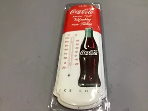 Coca Cola Therometer 27"T Drink Coca Cola - Picture 1 of 3